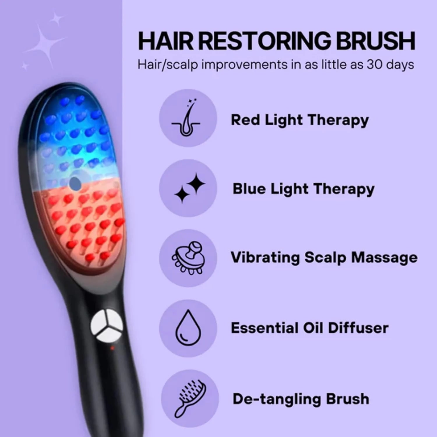 VelixaBeauty© 4 in 1 Hair Restoring Brush